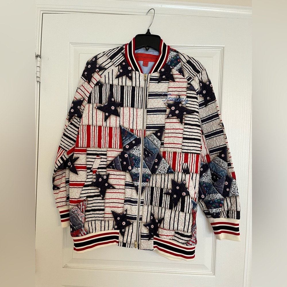 Tommy Hilfiger collection patchwork jacket(us6)NWOT
